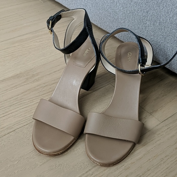 Chole block heel sandals Size 37 - Picture 3 of 5